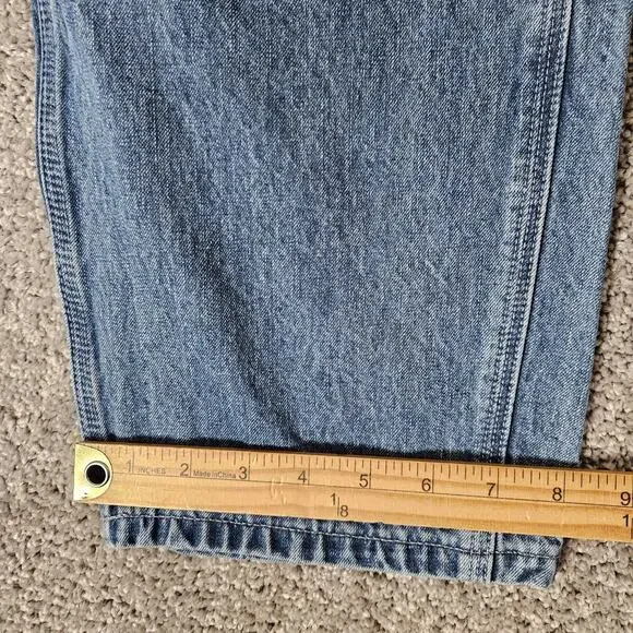 American Eagle Jeans Mens 30X28 (Tag 30X32) Blue Carpenter Double Knee Skater - Picture 13 of 13